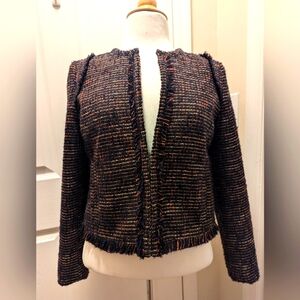 Banana Republic Cropped Tweed Blazer - Size 4